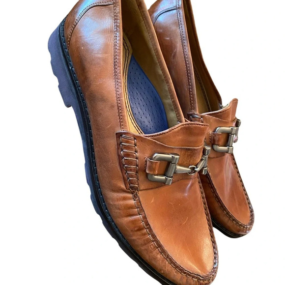 Robert Zur Patton Comfort Buckle Loafer Tan - Picture 6 of 12